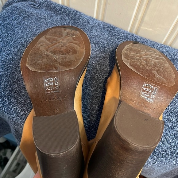 New Free People Elle Block Heel Boots Size 10 NWT - Picture 13 of 16